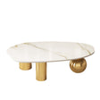 gold sphere coffee tables