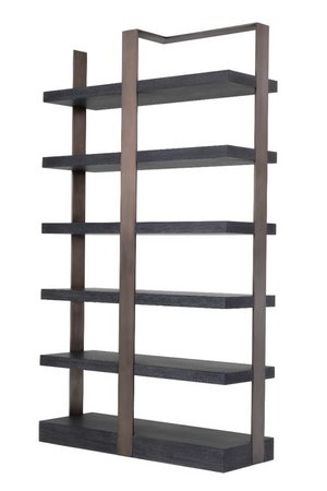 Metal Framed 6-Shelf Bookcase | Eichholtz Geo | Oroa.com
