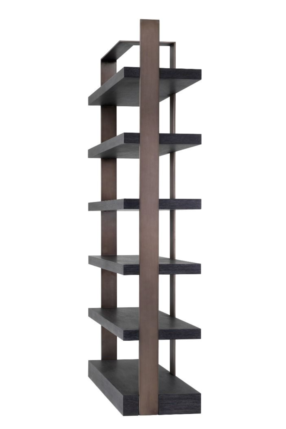 Metal Framed 6-Shelf Bookcase | Eichholtz Geo | Oroa.com
