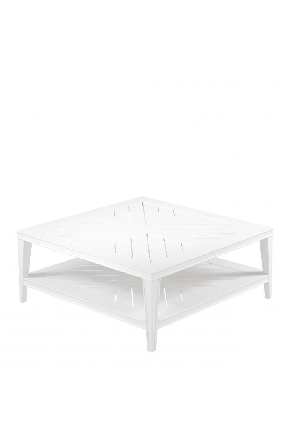 Square White Outdoor Coffee Table | Eichholtz Bell Rive | Oroa.com