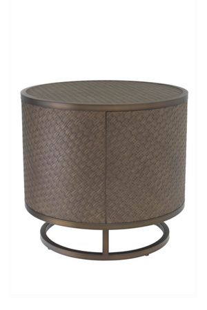 Woven Oak Side Table | Eichholtz Napa Valley | Oroa.com