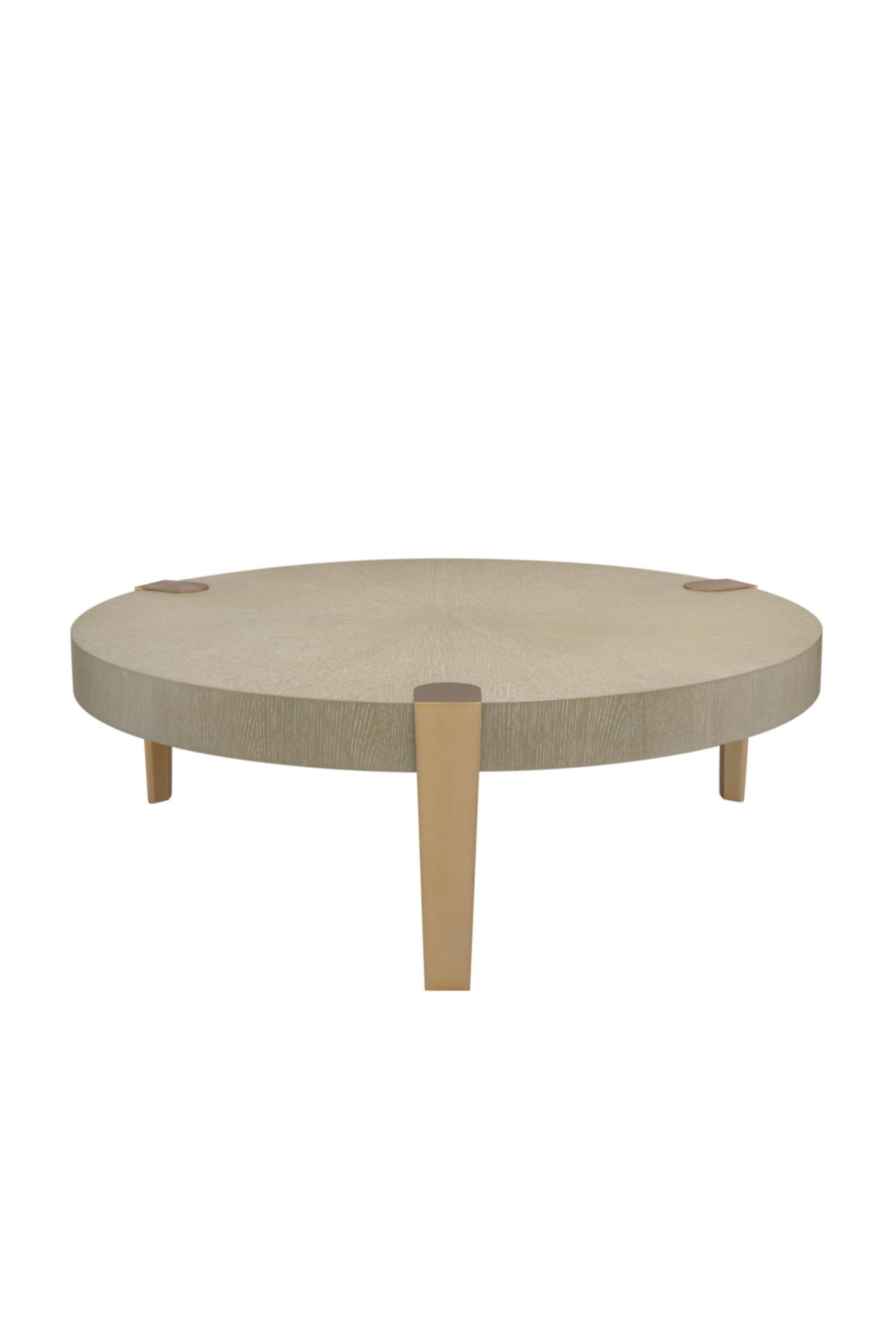 Round Oak Veneer Coffee Table | Eichholtz Oxnard | Oroa.com