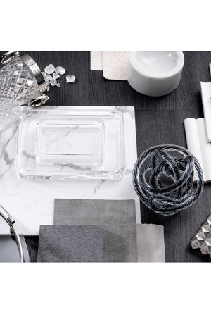 Gray Glass Rope Desk Accessory | Eichholtz Dominico | Oroa.com