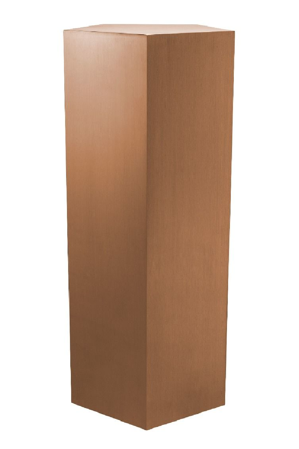 Brushed Copper Pedestal Column - L | Eichholtz Meissner | OROA