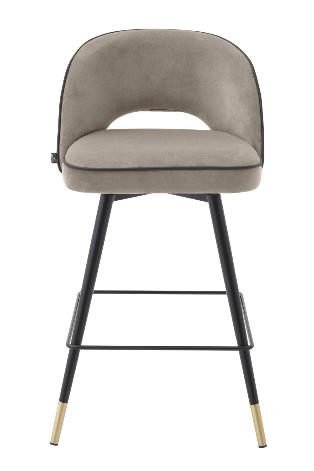 Upholstered Swivel Counter Stool Set (2) | Eichholtz Cliff | Oroa.com