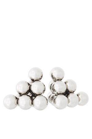 Metallic Orbs Book Ends (2) | Eichholtz Carioca | Oroa.com