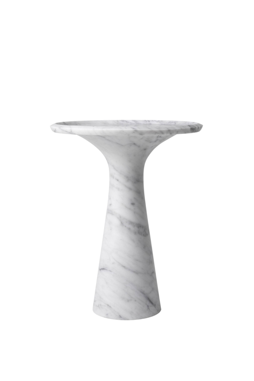 White Marble Side Table S | Eichholtz Pompano | OROA.com