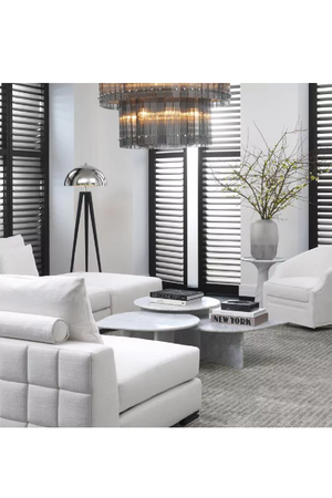 Honed Marble Low Side Table | Eichholtz Pompano | Oroa.com