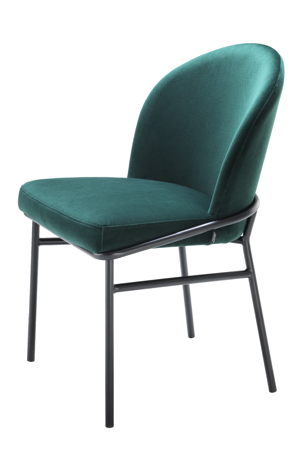 Dark Green Velvet Dining Chair | Eichholtz Willis| Oroa.com