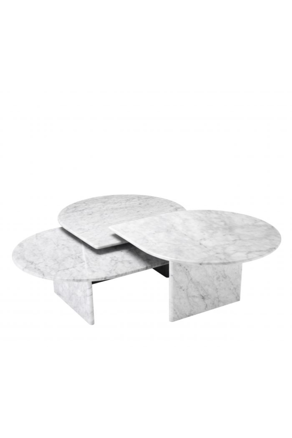 Marble Nesting Coffee Table (set of 3) | Eichholtz Naples | Oroa.com
