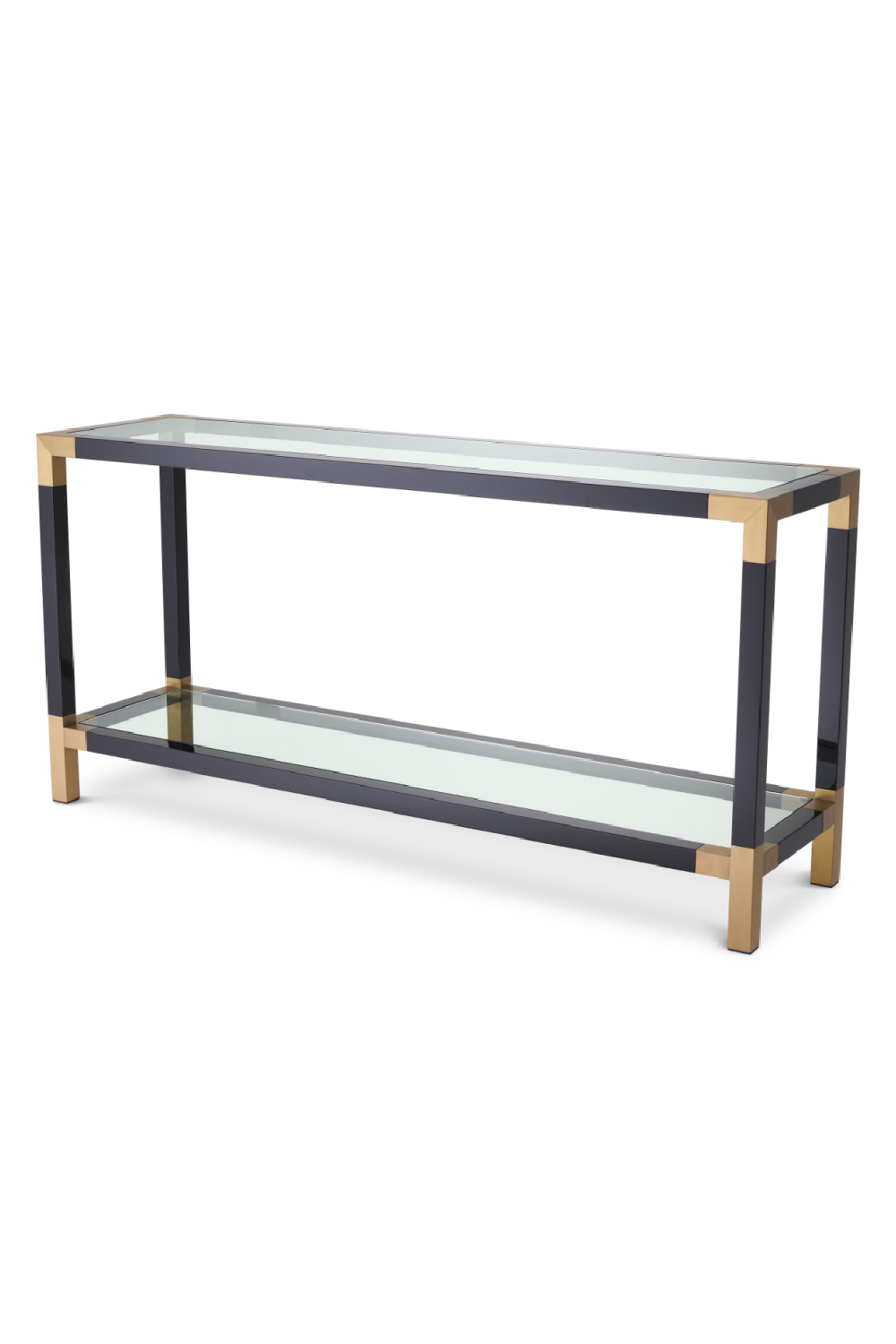 Black Clear Glass Console Table | Eichholtz Royalton | Oroa.com