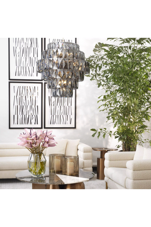 Glass Layered Chandelier L | Eichholtz Amazone | Oroa.com