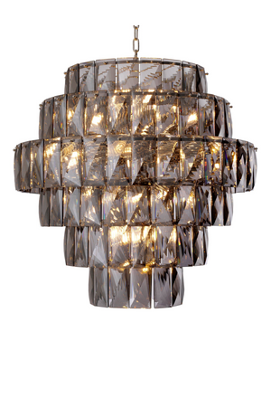 Glass Layered Chandelier L | Eichholtz Amazone | Oroa.com