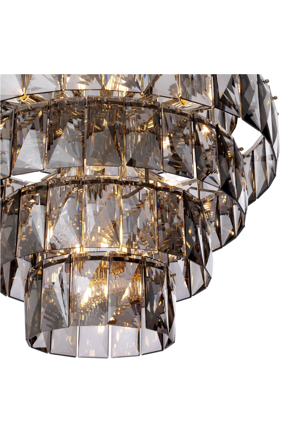 Glass Layered Chandelier L | Eichholtz Amazone | Oroa.com