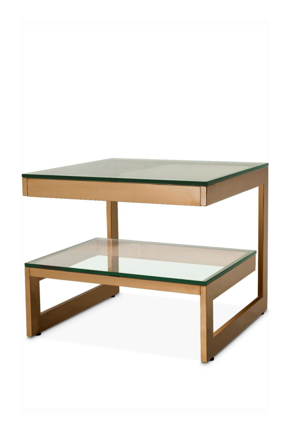 Steel 2-Layered Side Table | Eichholtz Gamma | Oroa.com