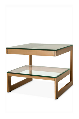 Steel 2-Layered Side Table | Eichholtz Gamma | Oroa.com