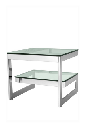 Steel 2-Layered Side Table | Eichholtz Gamma | Oroa.com