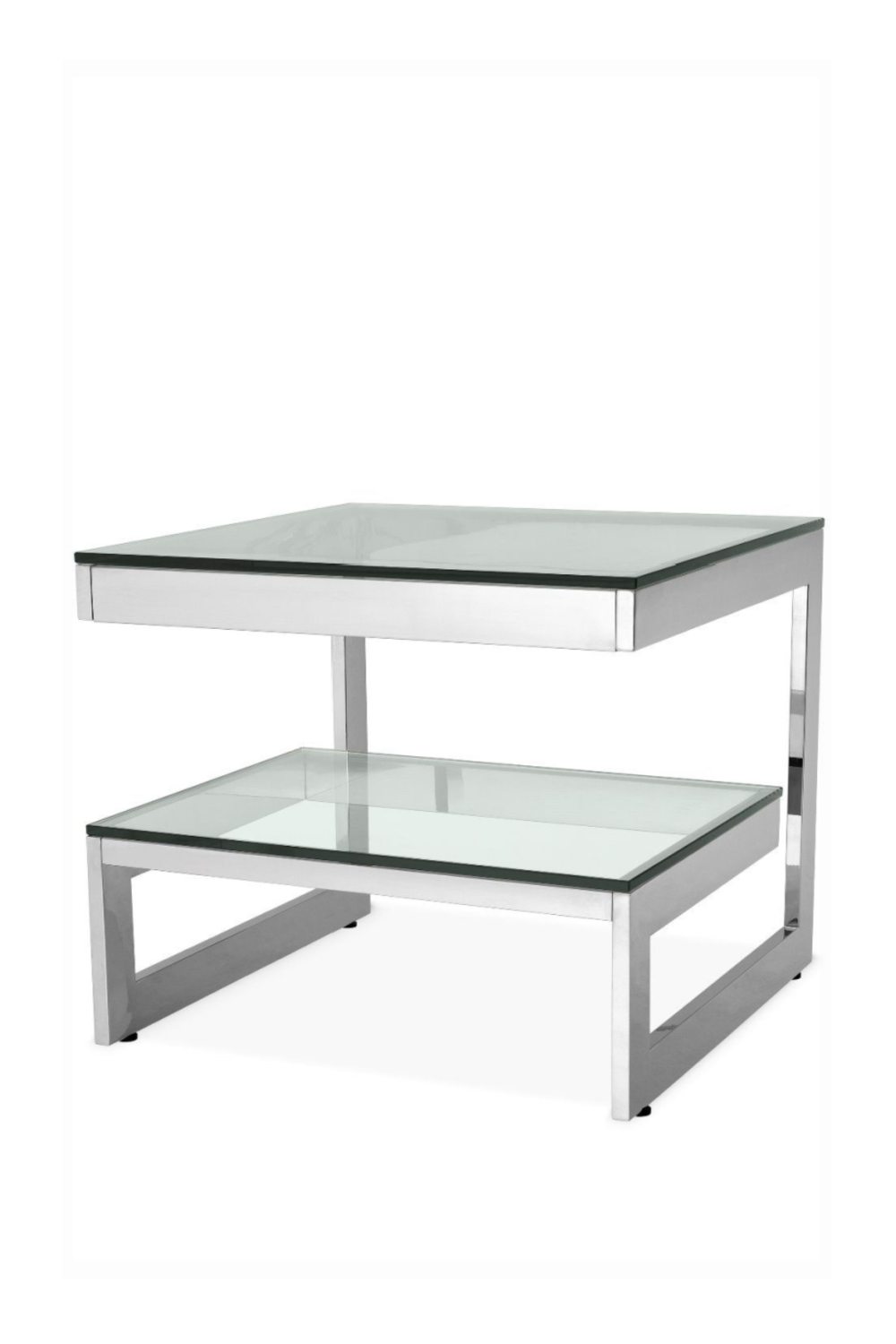Steel 2-Layered Side Table | Eichholtz Gamma | Oroa.com