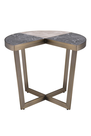 Two-Toned Marble Side Table | Eichholtz Turino | Oroa.com