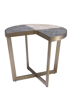 Two-Toned Marble Side Table | Eichholtz Turino | Oroa.com