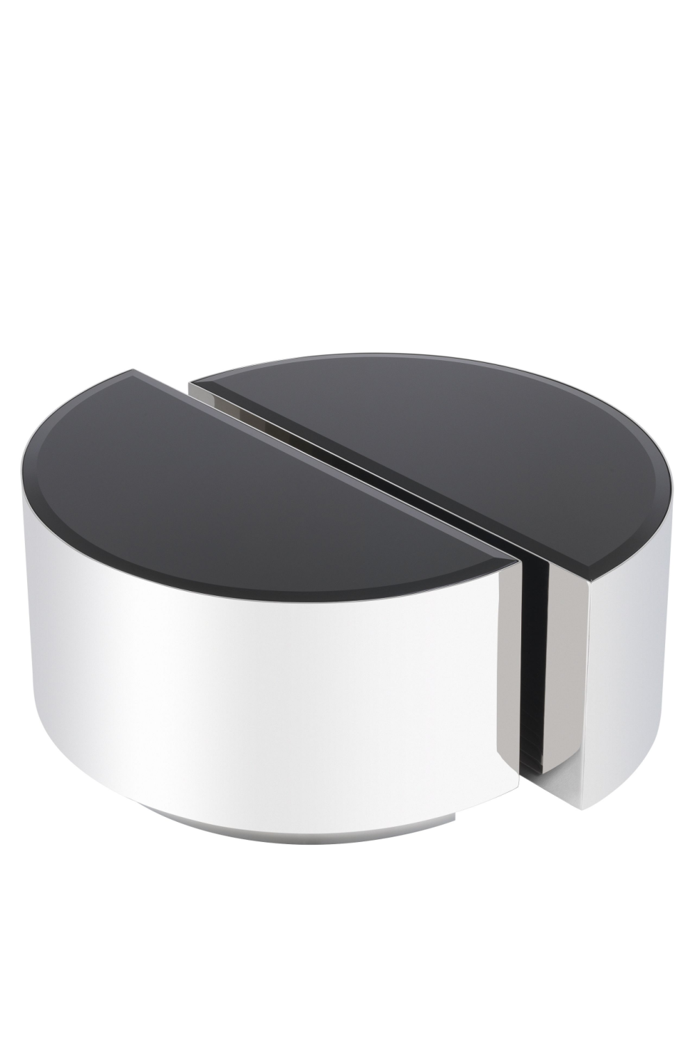 Semi-Circular Glass Side Tables (2) | Eichholtz Astra | Oroa.com