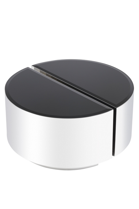 Semi-Circular Glass Side Tables (2) | Eichholtz Astra | Oroa.com