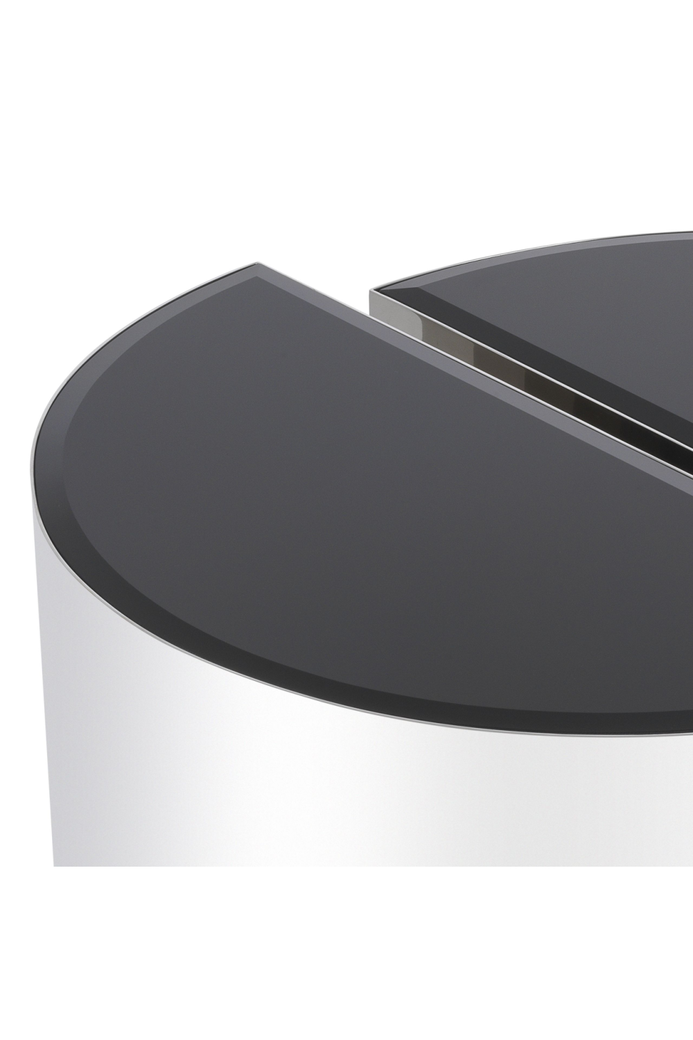 Semi-Circular Glass Side Tables (2) | Eichholtz Astra | Oroa.com