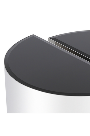 Semi-Circular Glass Side Tables (2) | Eichholtz Astra | Oroa.com