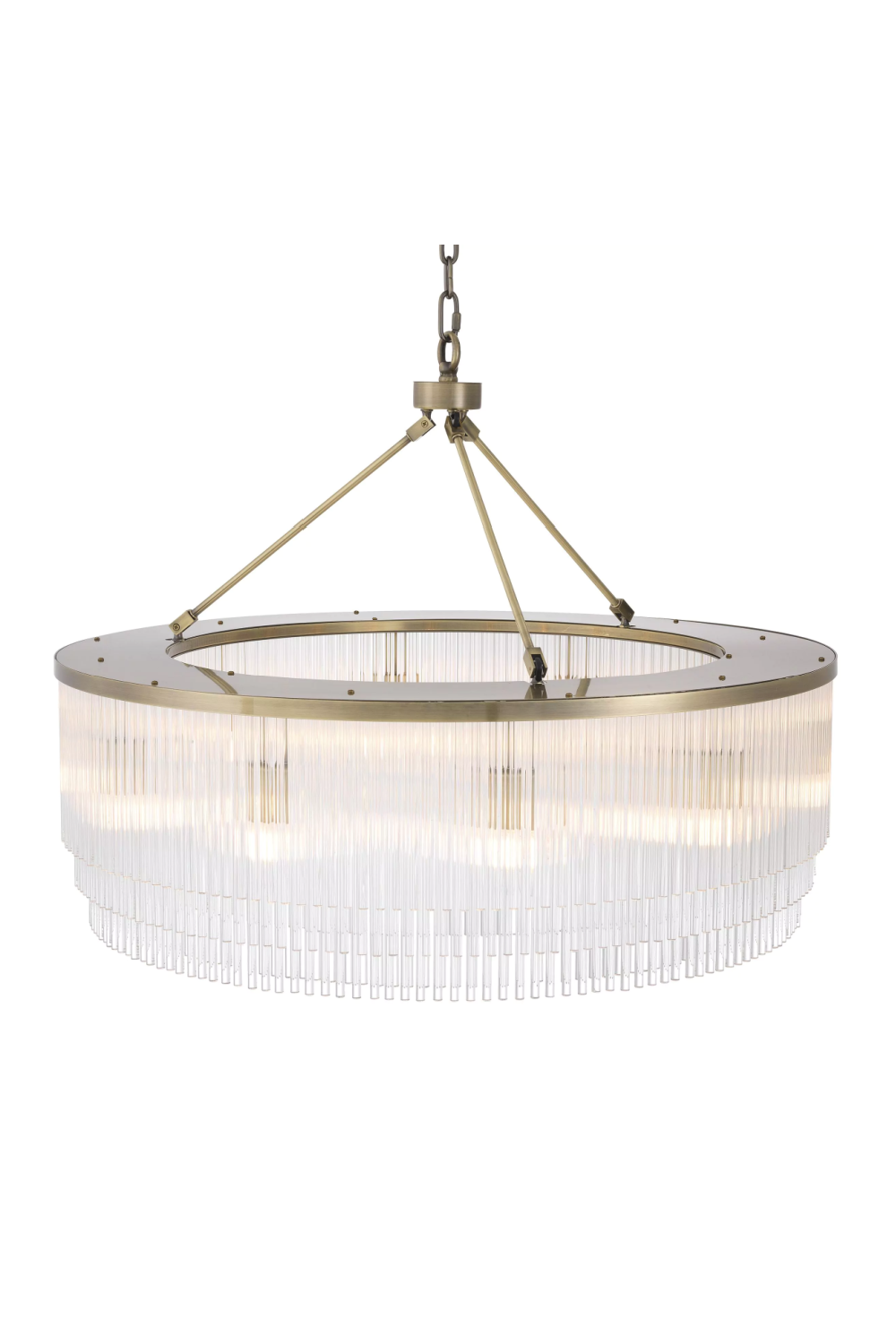 Glass Layered Chandelier L | Eichholtz Hector | Oroa.com