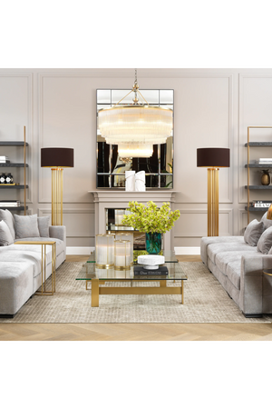 Glass Rods Contemporary Chandelier | Eichholtz Hector | Oroa.com