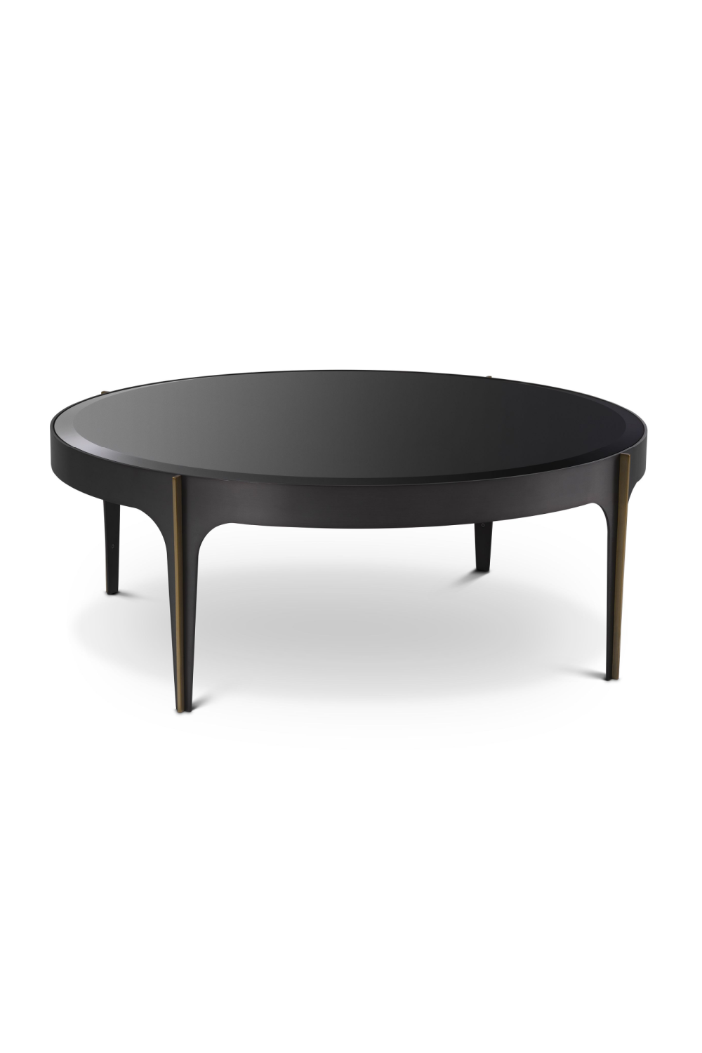 Bronze Frame Black Coffee Table | Eichholtz Artemisa | Oroa.com