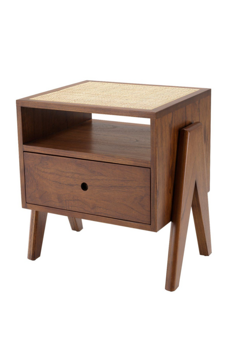 Rattan V-Legged Bedside Table | Eichholtz Latour | Oroa.com