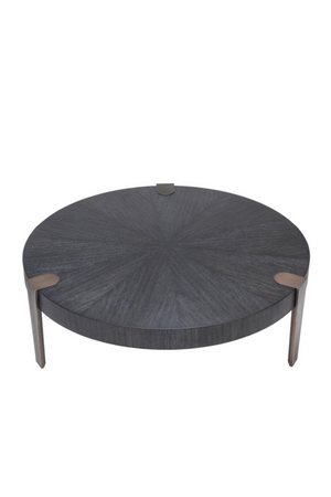 Round Oak Veneer Coffee Table | Eichholtz Oxnard | Oroa.com