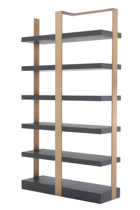 Metal Framed 6-Shelf Bookcase | Eichholtz Geo | Oroa.com