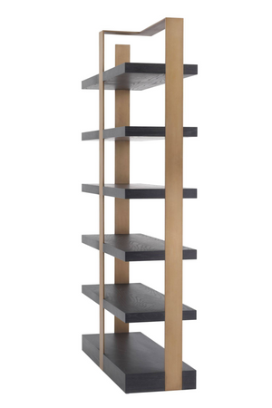 Metal Framed 6-Shelf Bookcase | Eichholtz Geo | Oroa.com