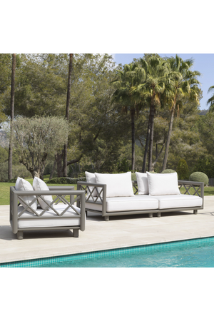 Gray Sunbrella Outdoor Sofa | Eichholtz Mandelieu | OROA.com
