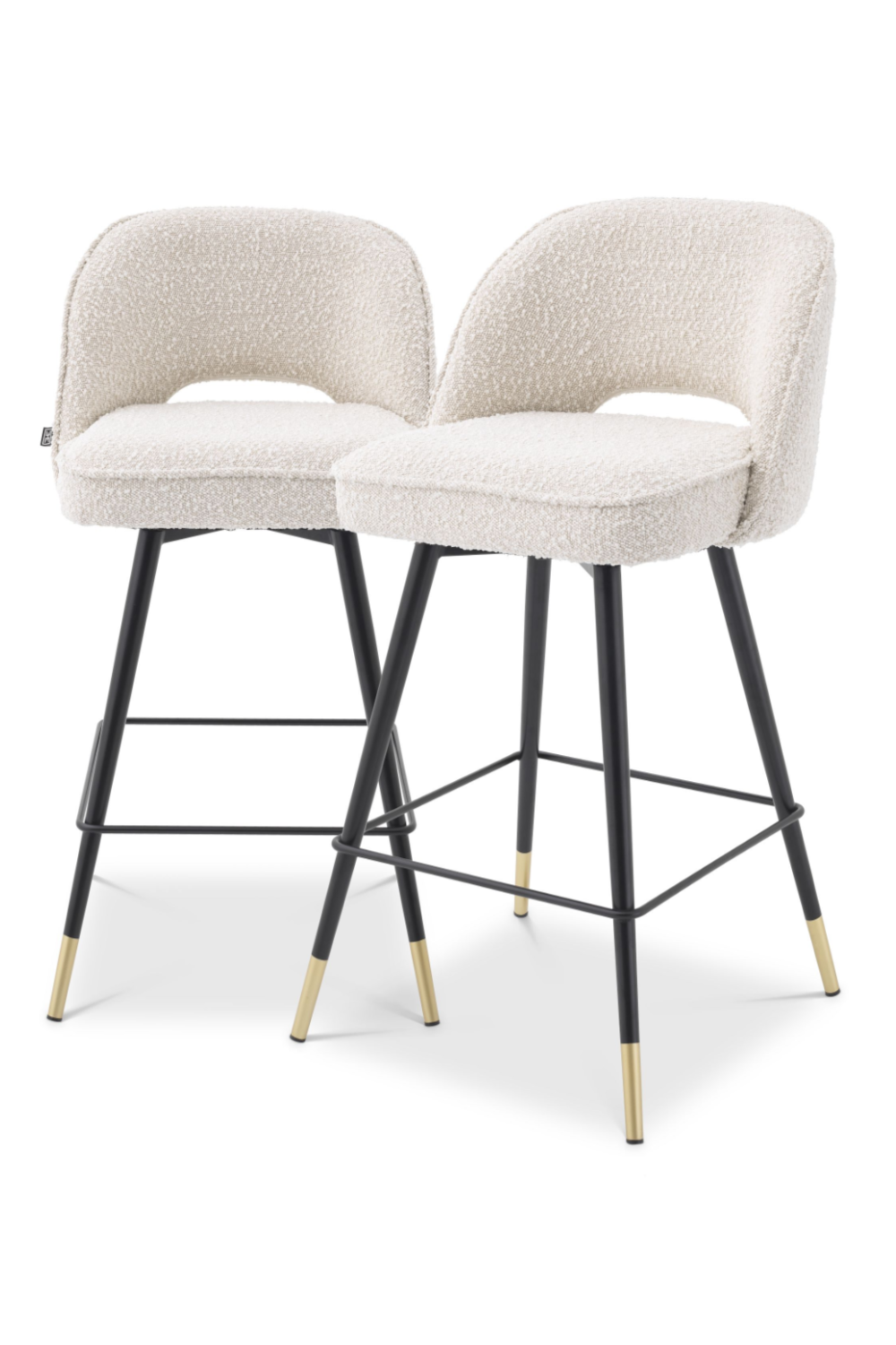 Upholstered Swivel Counter Stool Set (2) | Eichholtz Cliff | Oroa.com