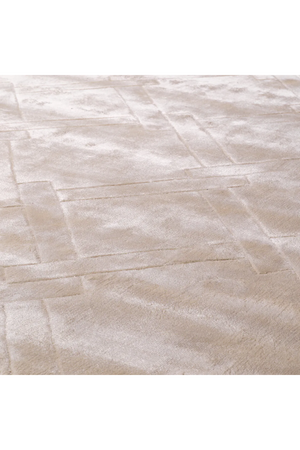 Hand Woven Plush Silver Sand Carpet | Eichholtz La Belle| Oroat.com