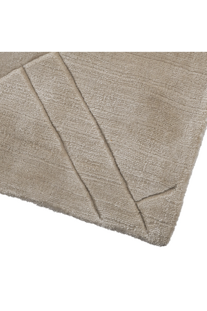 Hand Woven Plush Silver Sand Carpet | Eichholtz La Belle| Oroat.com