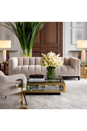 Hand Woven Plush Silver Sand Carpet | Eichholtz La Belle| Oroat.com