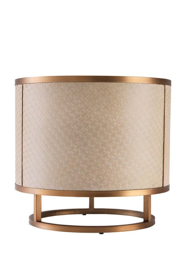 Woven Oak Side Table | Eichholtz Napa Valley | Oroa.com