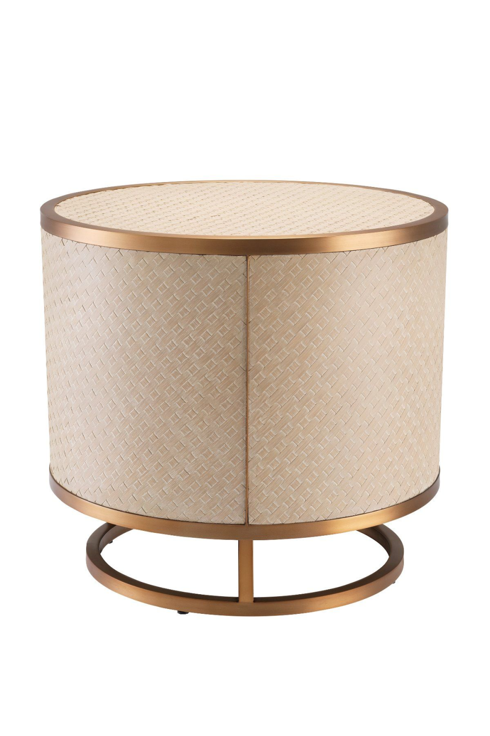 Woven Oak Side Table | Eichholtz Napa Valley | Oroa.com