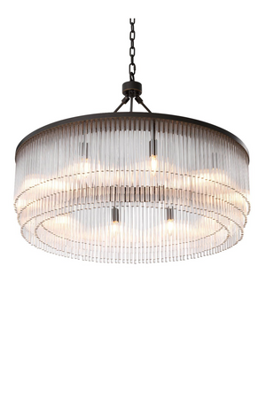 Glass Layered Chandelier L | Eichholtz Hector | Oroa.com