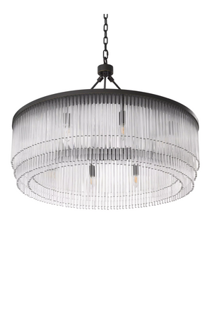 Glass Layered Chandelier L | Eichholtz Hector | Oroa.com