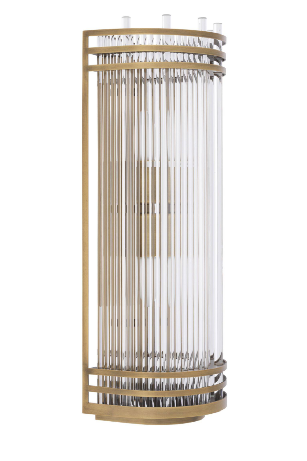 Silver Glass Wall Lamp | Eichholtz Gulf L | Oroa.com