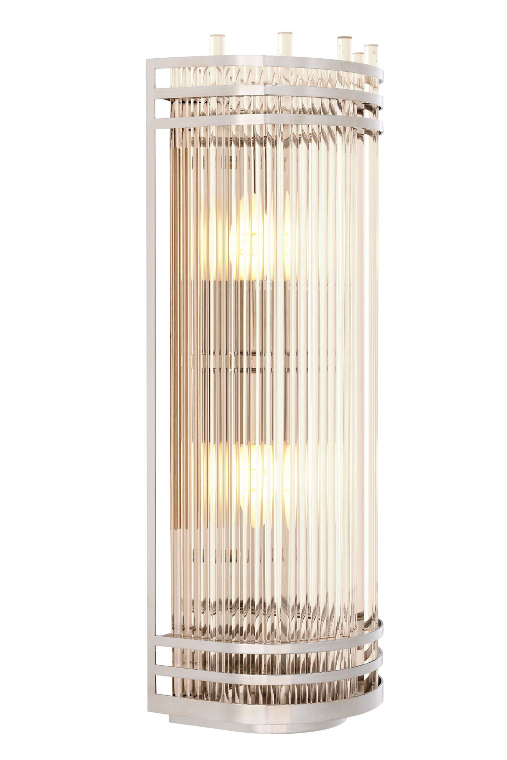Silver Glass Wall Lamp | Eichholtz Gulf L | Oroa.com