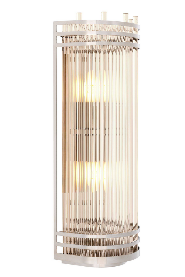 Silver Glass Wall Lamp | Eichholtz Gulf L | Oroa.com