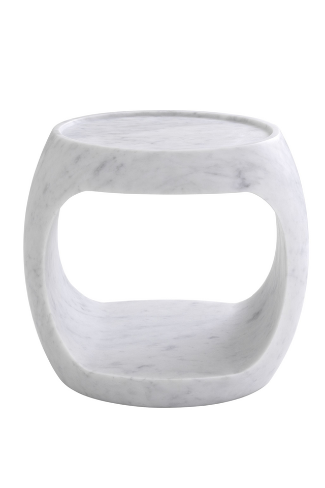 Marble Round Side Table | Eichholtz Clipper Low | Oroa.com
