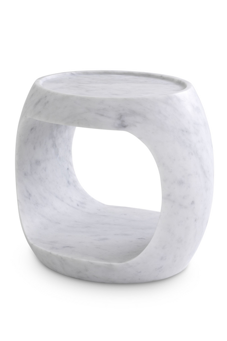 Marble Round Side Table | Eichholtz Clipper Low | Oroa.com