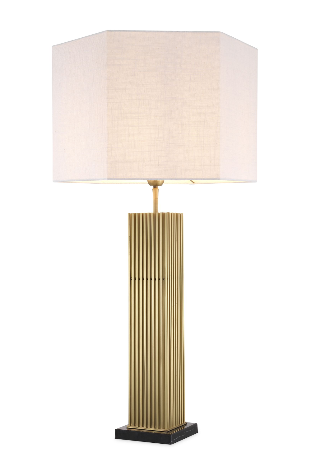 Brass Black Marble Table Lamp | Eichholtz Viggo | OROA TRADE
